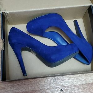 Le Chateau Cobalt Heels